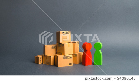 Communication between the buyer and the seller 54086143