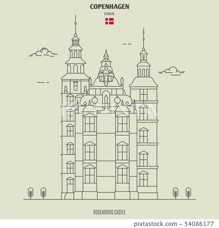 Rosenborg Castle in Copenhagen, Denmark 54086177