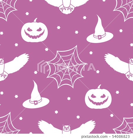Halloween 2019 vector seamless pattern Halloween 2019 vector seamless pattern 54086823