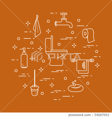 Accessories for toilet rooms and bathroom 54087052