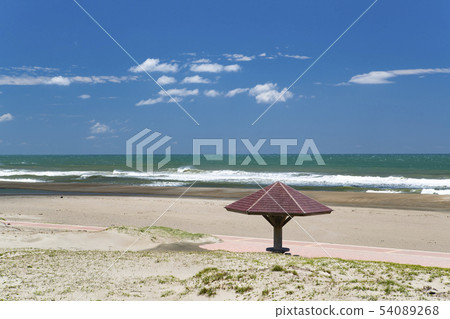Blue sky and clouds and the sea Blue sky and clouds and the sea 54089268
