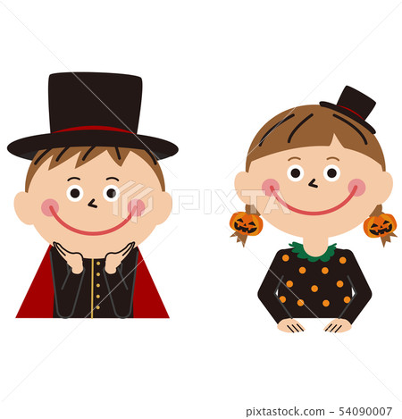 Boys and girls in pop halloween costumes Boys and girls in pop halloween costumes 54090007