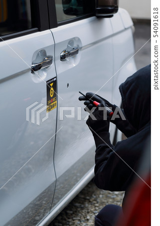 Crime (Vehicle robbery, thief, illegal criminal, bad guy, robbery, disguised assault case, criminal case, criminal's face) Crime (Vehicle robbery, thief, illegal criminal, bad guy, robbery, disguised assault case, criminal case, criminal's face) 54091618