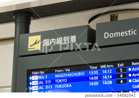 Flight Information New Chitose Airport Domestic 54092041