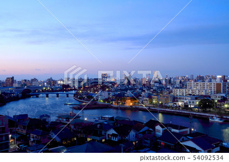 Nagoya City Atsuta Ward Cityscape Nagoya City Atsuta Ward Cityscape 54092534