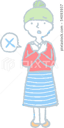 女性髮髻頭髮主婦姿勢反應例證 54093937