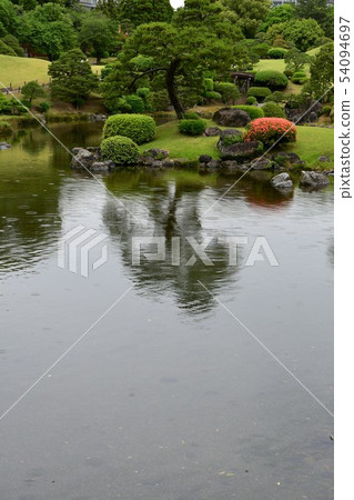 Suizenji Park in the rain Suizenji Park in the rain 54094697