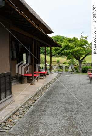 Suizenji Park in the rain 54094704