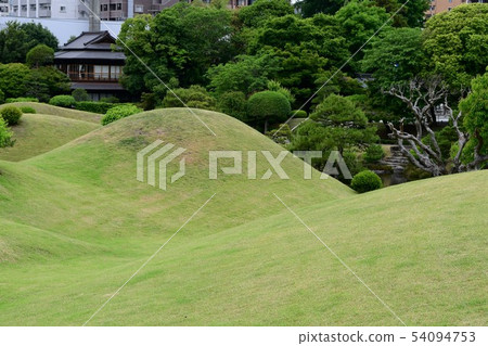Suizenji Park in the rain 54094753