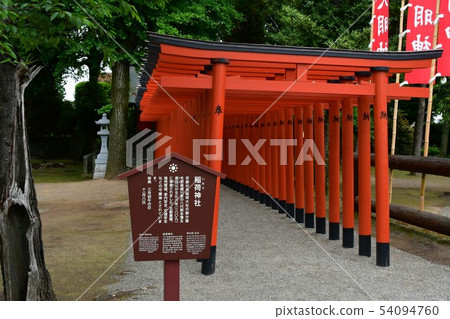 Suizenji Park in the rain 54094760