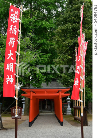 Suizenji公園在雨中 54094763