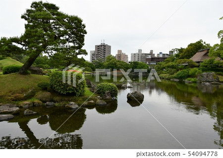 Suizenji公園在雨中 Suizenji公園在雨中 54094778