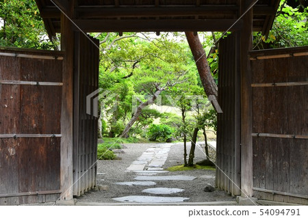 Suizenji Park in the rain 54094791