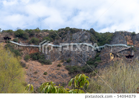 中國雲南麗江觀音峽 Scenic Spots in China 麗江第一景 茶馬古道 玉龍關入口 中國雲南麗江觀音峽 Scenic Spots in China 麗江第一景 茶馬古道 玉龍關入口 54094879