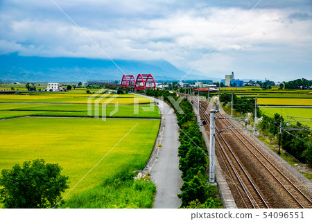 Taiwan Hualien Yuli Train Scenery Asia Taiwan Hualien scenery 54096551