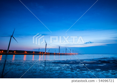 台灣台中高美濕地Asia Taiwan Taichung Coast 54096721