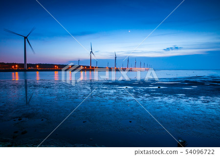 台灣台中高美濕地Asia Taiwan Taichung Coast 台灣台中高美濕地Asia Taiwan Taichung Coast 54096722