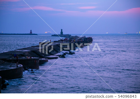 Taiwan's Kaohsiung Qijin Landscape Asia Taiwan Kaohsiung Port Taiwan's Kaohsiung Qijin Landscape Asia Taiwan Kaohsiung Port 54096843