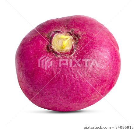 radish isolated on white background 54096913