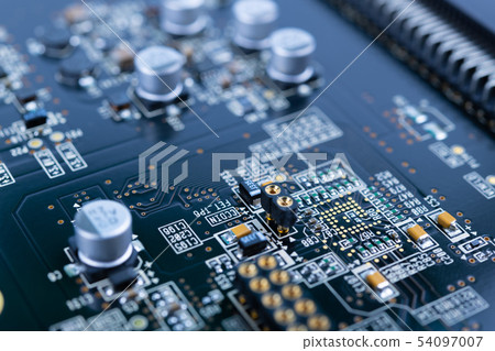 Substrate Electronic parts Electronics Circuits Advanced technology image 54097007