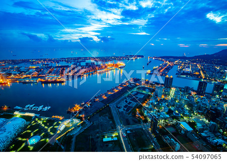 臺灣高雄新光碼頭、85大樓Asia Taiwan Kaohsiung City 54097065