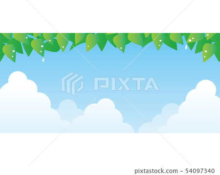 Green and sky 54097340