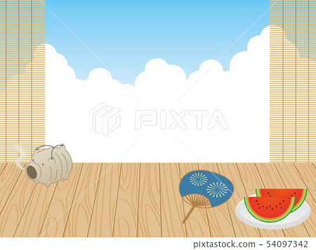 Summer sky morning Summer sky morning 54097342