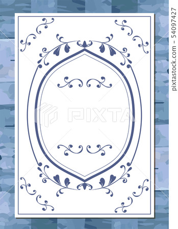 Frame Decorative Frame Elegant - Stock Illustration [54097427] - PIXTA