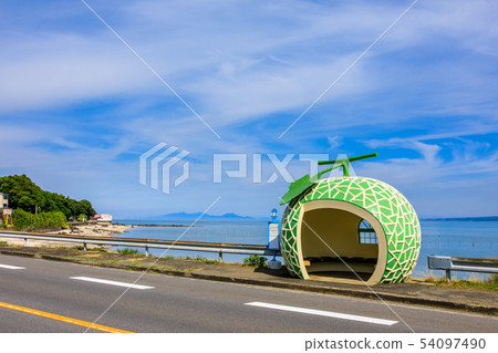 Konagai-cho水果巴士站：Melon [Kawahaha，長崎縣Konagai-cho] 54097490