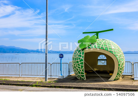 Konagai-cho水果巴士站：Melon [Kawahaha，長崎縣Konagai-cho] 54097506