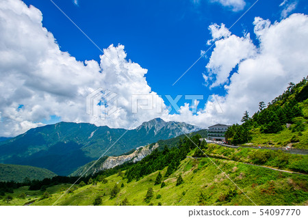 Taiwan Hehuanshan Mountains Landscape Asia Taiwan Hehuanshan Mountains 54097770