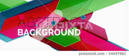 Minimal dynamic geometric background 54097962