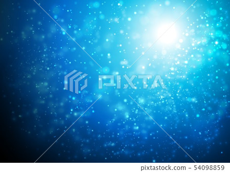 藍色閃光圖像 54098859