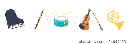 Material-instrument (5 types) 1 54099413