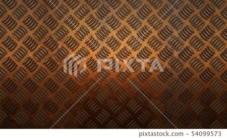 Floor metal Cooper background, 3D rendering Floor metal Cooper background, 3D rendering 54099573