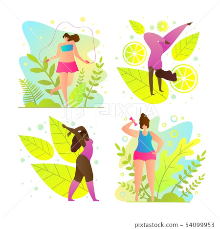 Set is Popular and Interesting Sport Cartoon. Set is Popular and Interesting Sport Cartoon. 54099953
