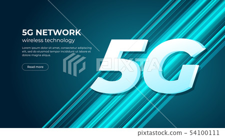 5G Speed new wireless internet wifi connection. 54100111