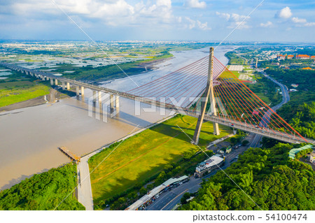 台灣高雄高屏溪斜張橋Kaohsiung Bridge, Asia, Taiwan 台灣高雄高屏溪斜張橋Kaohsiung Bridge, Asia, Taiwan 54100474