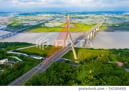 Kaohsiung Bridge, Asia, Taiwan, Gaopingxi Skeleton Bridge, Kaohsiung, Taiwan 54100480