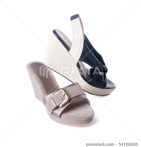 shoe or woman shoe on a background. 54100830
