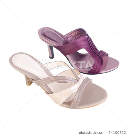 shoe or woman shoe on a background. 54100832