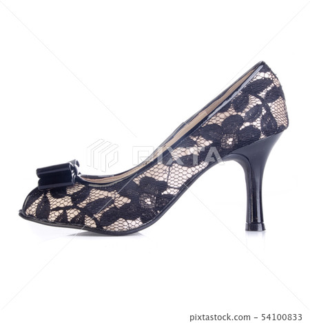 shoe or woman shoe on a background. shoe or woman shoe on a background. 54100833
