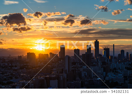 <<Tokyo>> Tokyo evening view, towards Ikebukuro <<Tokyo>> Tokyo evening view, towards Ikebukuro 54102131