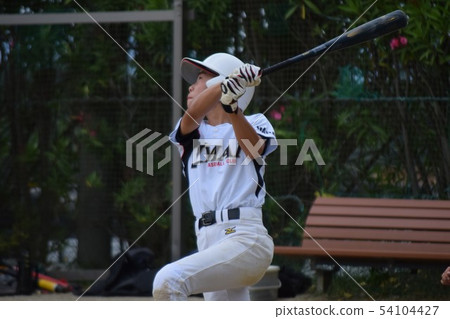Boy baseball batter Boy baseball batter 54104427