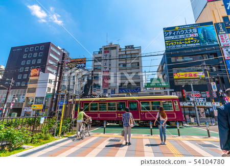 Tokyo cityscape in Japan I look at Otsuka station square and sun mall Otsuka shopping street etc. 54104780