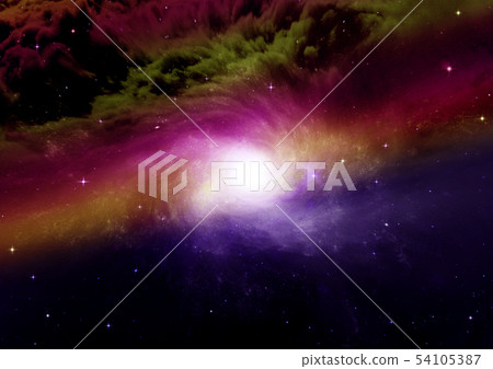 galaxy in a free space galaxy in a free space 54105387