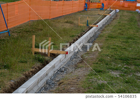 Concrete block under construction 54106835