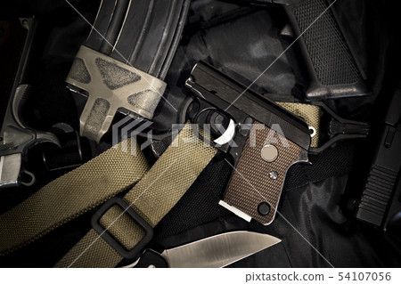 Small hidden pistol, Mini compact handgun. 54107056