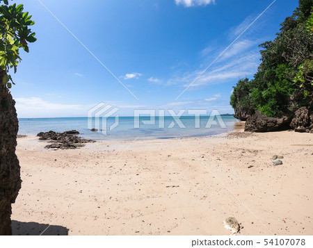 Beach in the southern country 54107078