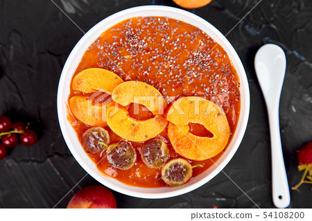 Smoothie bowls. Healthy breakfast bowl Vegan food. Smoothie bowls. Healthy breakfast bowl Vegan food. 54108200